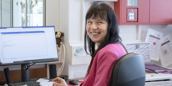 Verwaltungskraft am PC